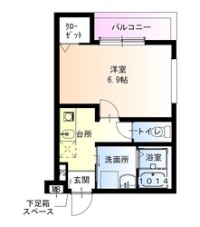 フジパレス尼崎東園田EASTの物件間取画像